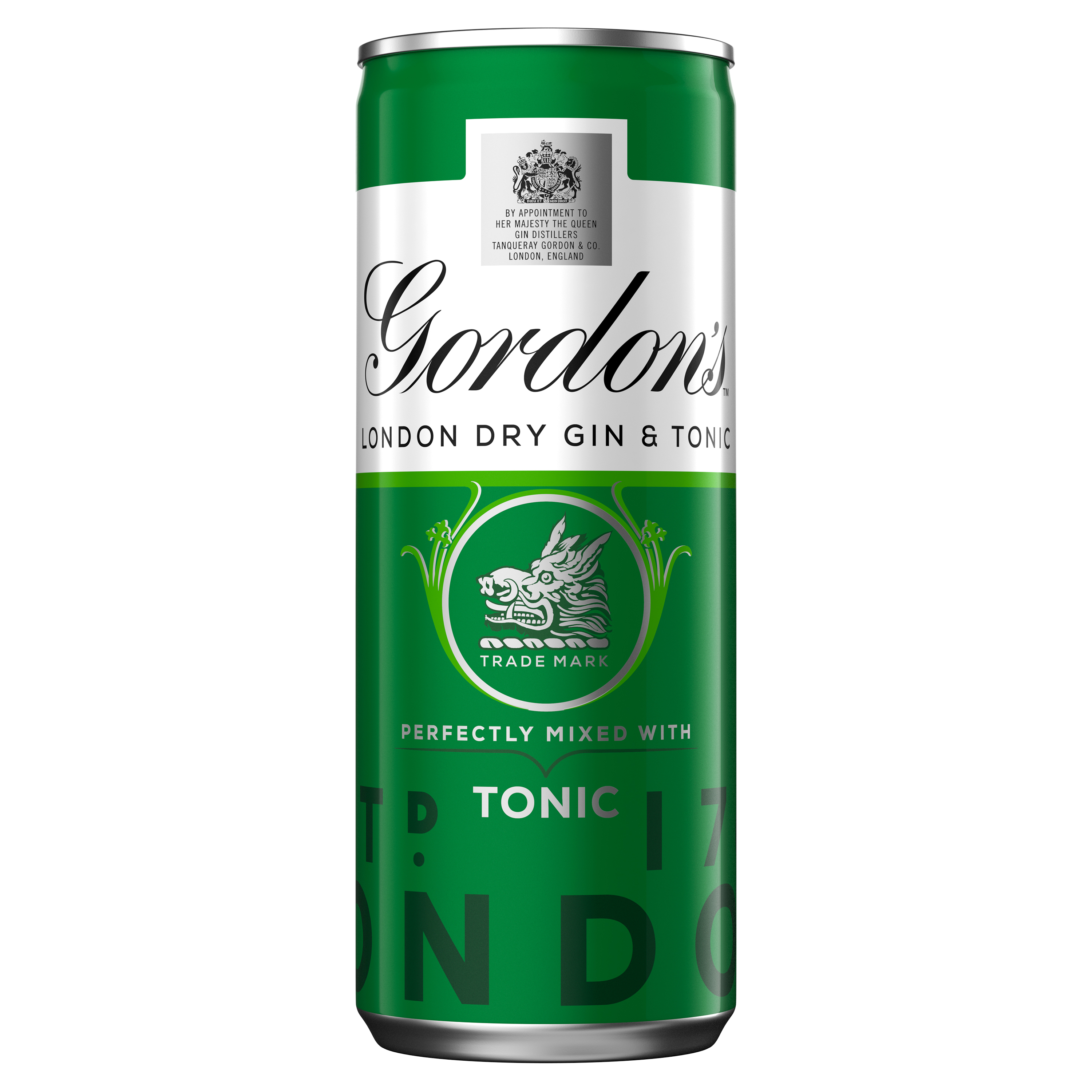 Gordon's London Dry Gin & Tonic 5% Can